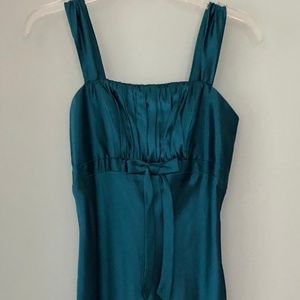 Emerald Green Long Formal / Prom Dress